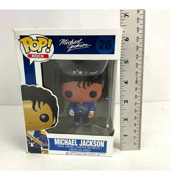 Funko Pop Michael Jackson w/Glove #26 Original Damaged Box Not Mint - Picture 3 of 5